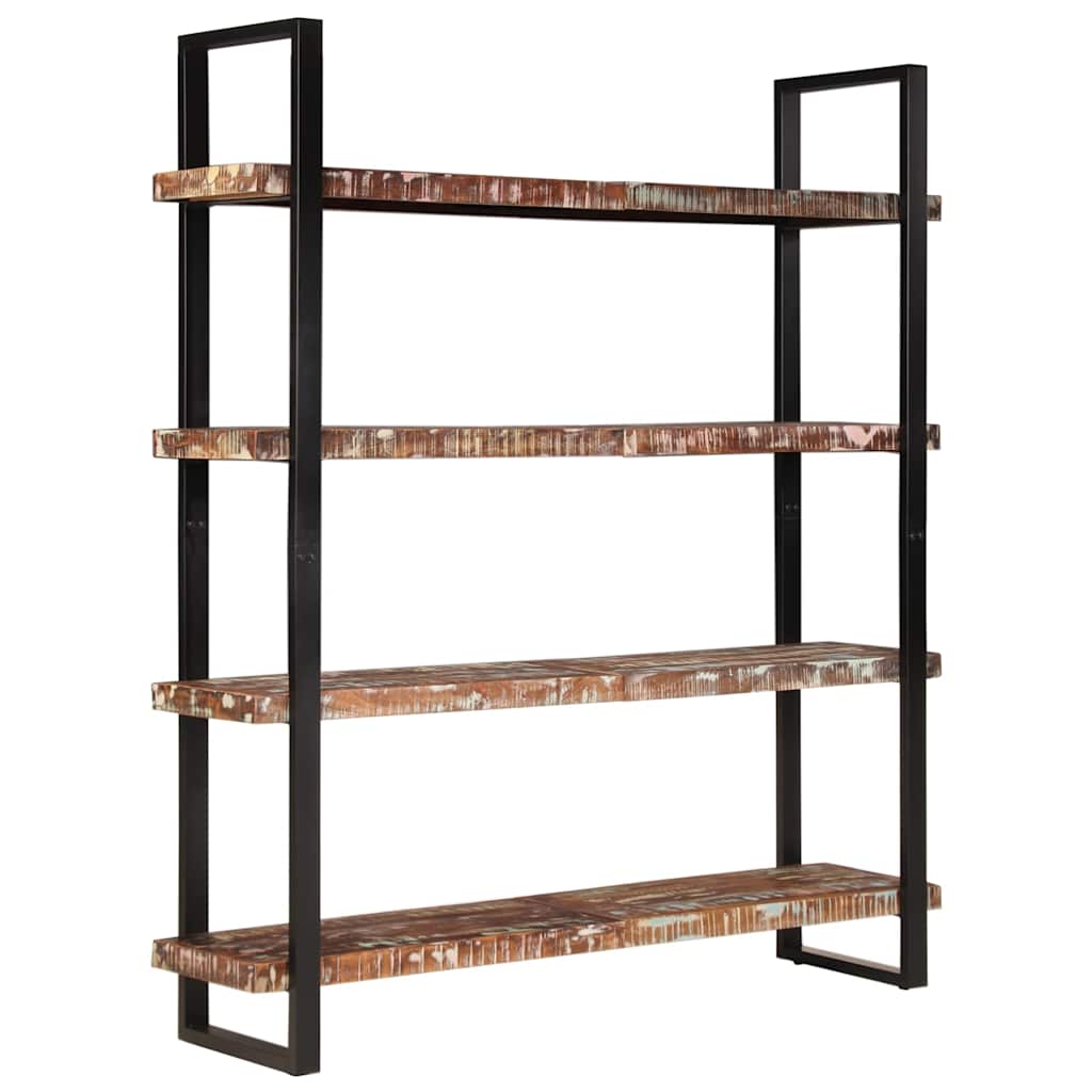 Βιβλιοθήκη με 4 Επίπεδα 160x40x180 εκ. Μασίφ Ανακυκλωμένο Ξύλο