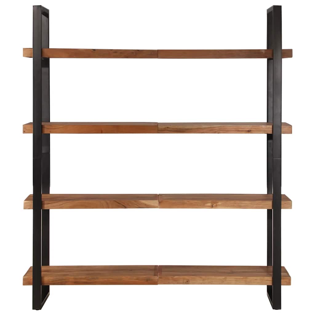 Βιβλιοθήκη με 4 Επίπεδα 160 x 40 x 180 εκ. Μασίφ Ξύλο Ακακίας