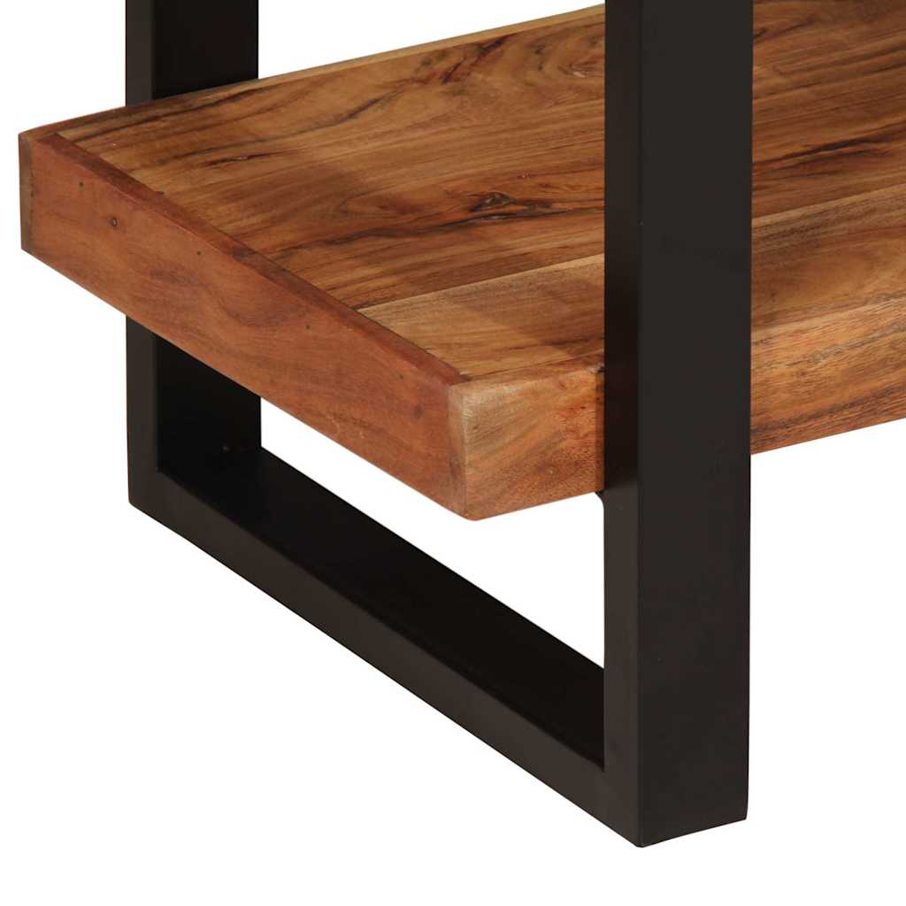 Βιβλιοθήκη με 4 Επίπεδα 160 x 40 x 180 εκ. Μασίφ Ξύλο Ακακίας