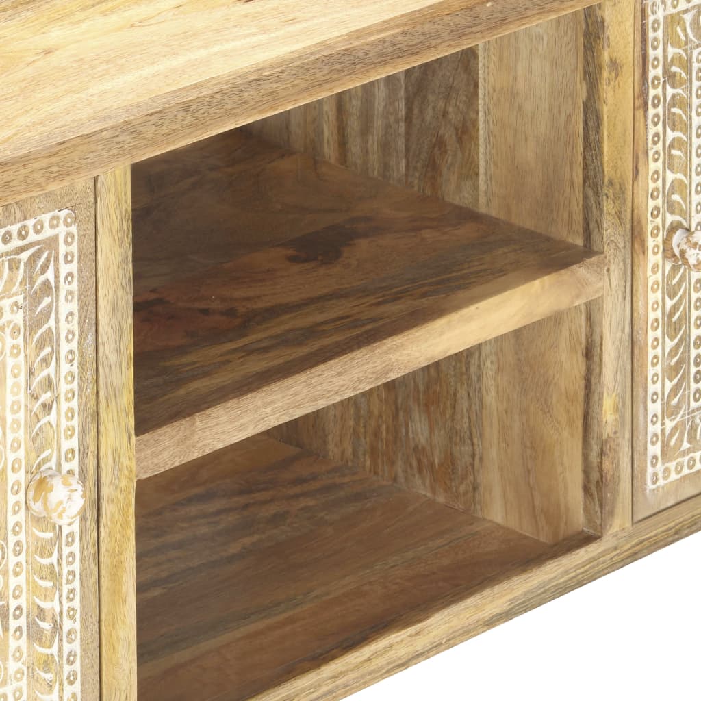Έπιπλο Τηλεόρασης 120 x 30 x 40 εκ. από Μασίφ Ξύλο Μάνγκο