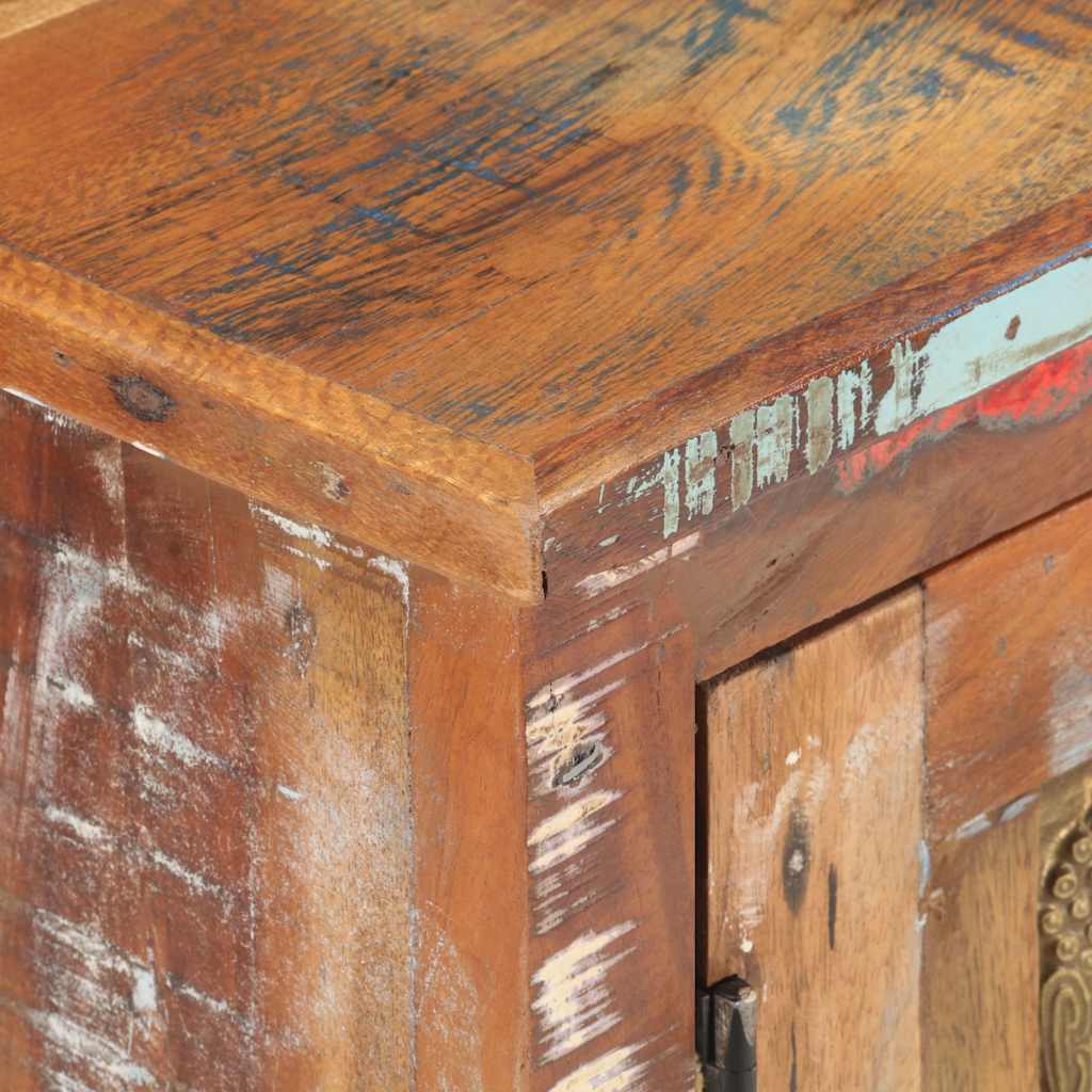 Ντουλάπι Σχέδιο Βούδας 60x35x75 εκ. Μασίφ Ανακυκλωμένο Ξύλο
