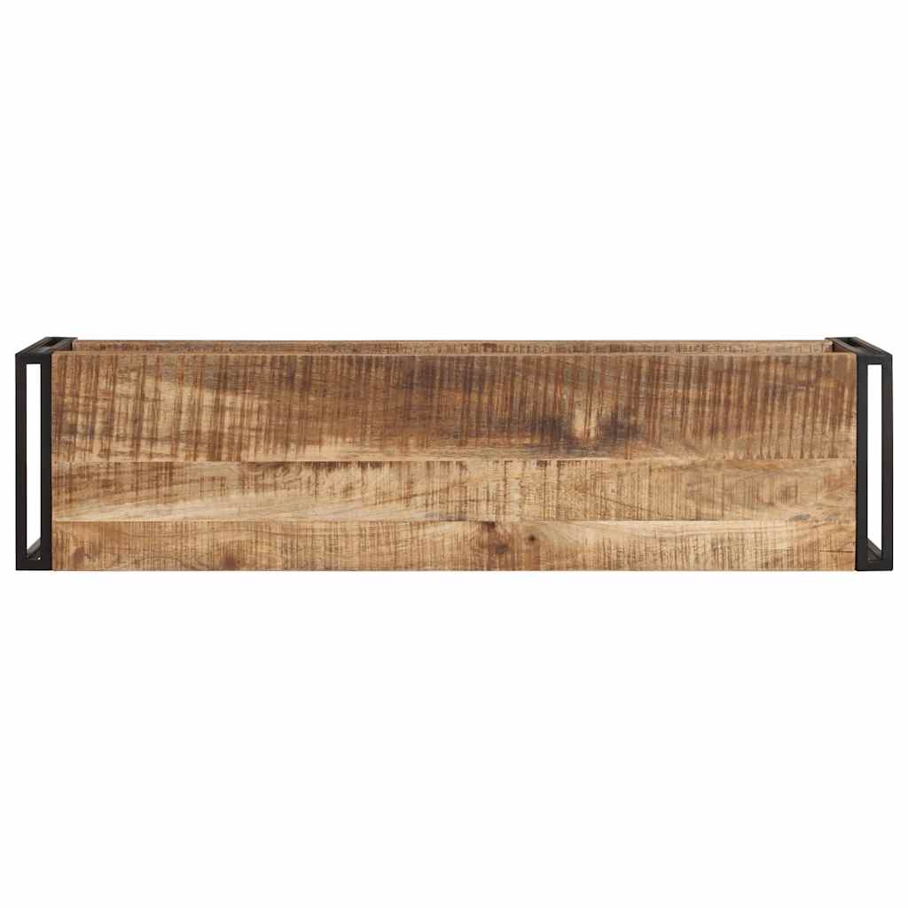 Έπιπλο Τηλεόρασης 120 x 30 x 40 εκ. από Ακατέργαστο Ξύλο Μάνγκο