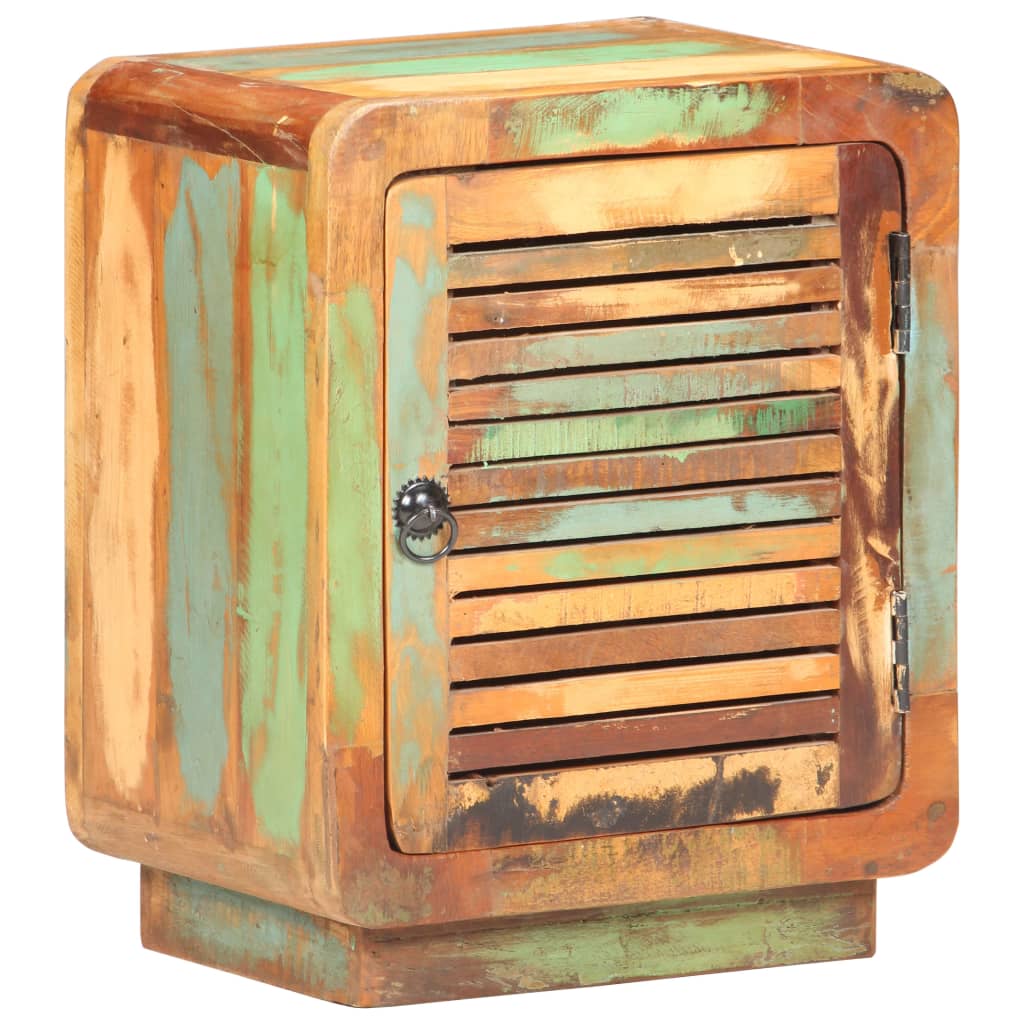 Κομοδίνο 40 x 30 x 50 εκ. από Μασίφ Ανακυκλωμένο Ξύλο