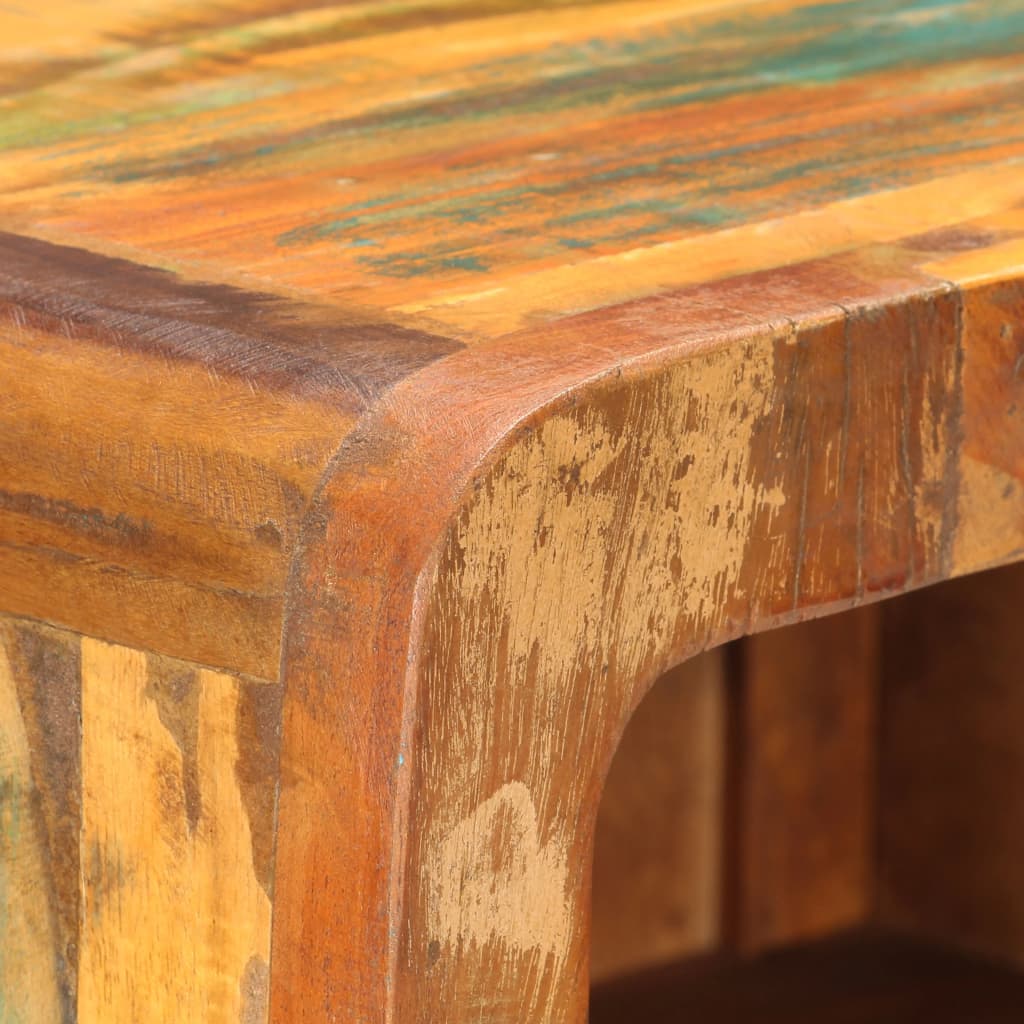 Ντουλάπι με Συρτάρι/Ράφια 45x32x110 εκ. Μασίφ Ανακυκλωμένο Ξύλο