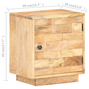 Κομοδίνο 40 x 30 x 45 εκ. από Μασίφ Ξύλο Μάνγκο