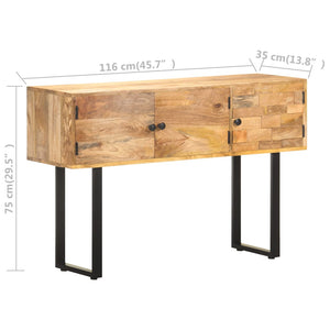 Μπουφές 116 x 35 x 75 εκ. από Μασίφ Ξύλο Μάνγκο