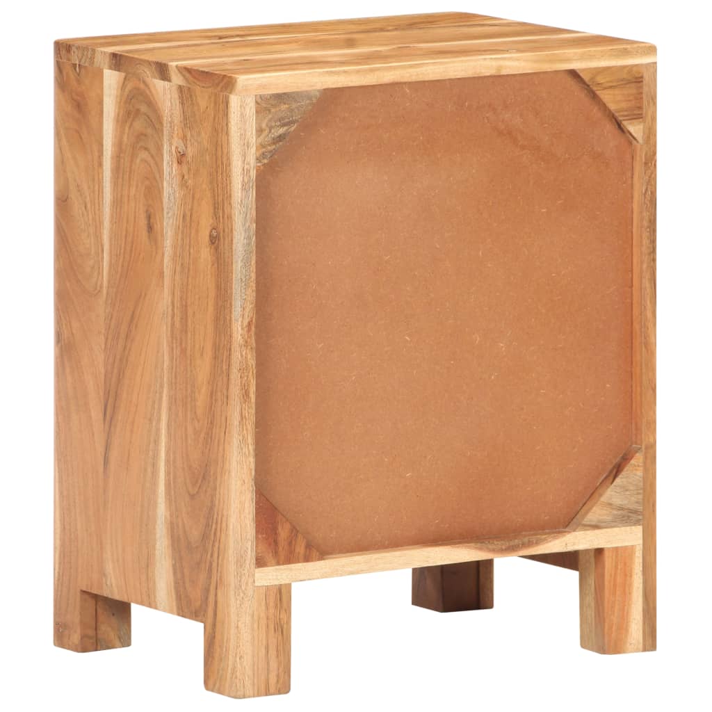 Κομοδίνο 40 x 30 x 50 εκ. από Μασίφ Ξύλο Ακακίας