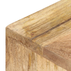 Βάση για Skateboard Επιτοίχια 25x20x30 εκ. Μασίφ Ξύλο Μάνγκο