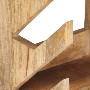 Βάση για Skateboard Επιτοίχια 25x20x30 εκ. Μασίφ Ξύλο Μάνγκο