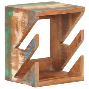 Βάση Skateboard Επιτοίχια 25x20x30 εκ. Μασίφ Ανακυκλωμένο Ξύλο