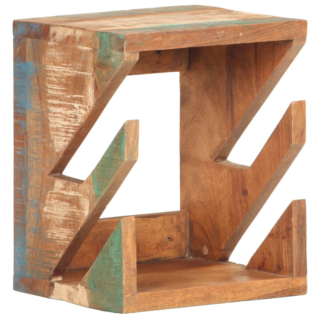 Βάση Skateboard Επιτοίχια 25x20x30 εκ. Μασίφ Ανακυκλωμένο Ξύλο