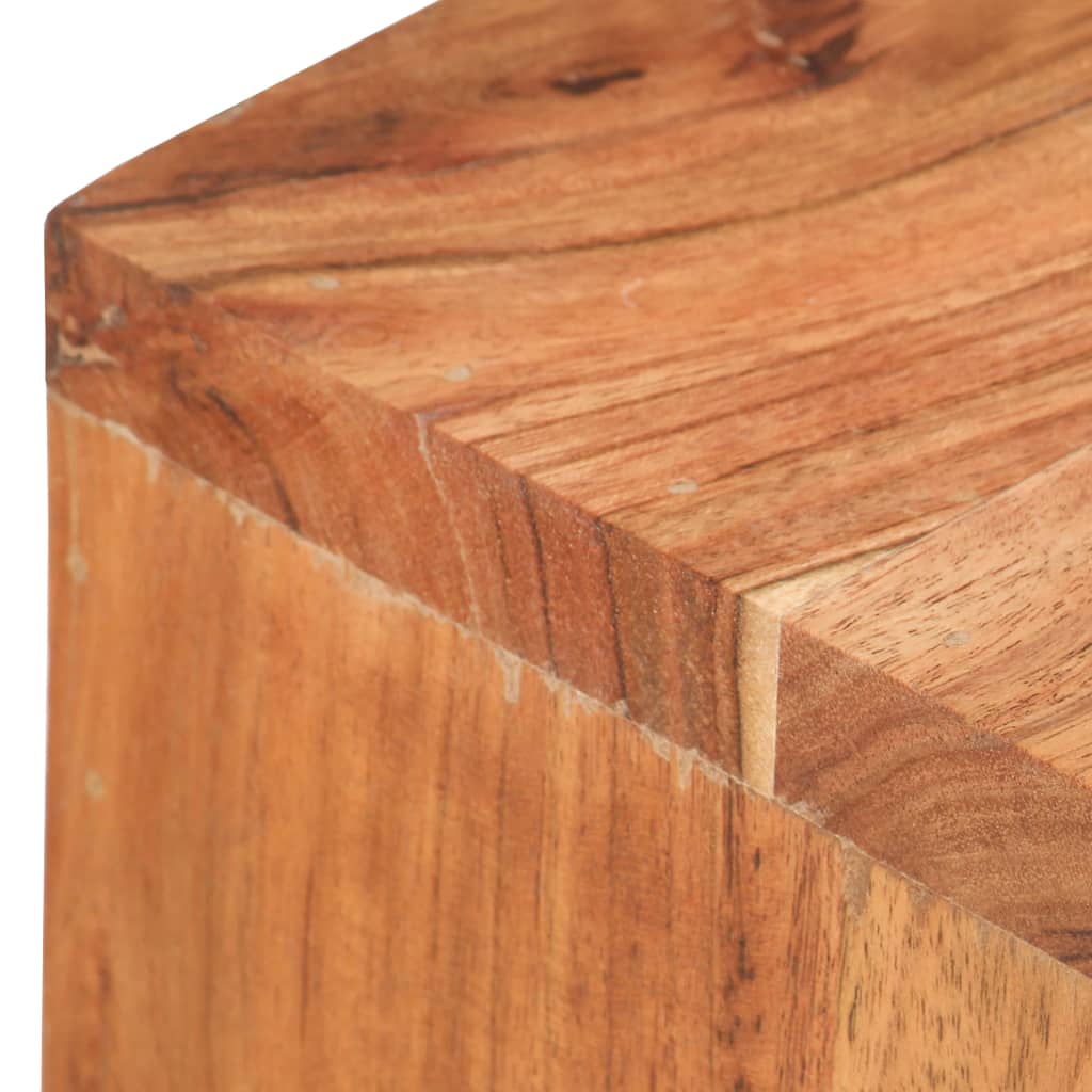 Βάση για Skateboard Επιτοίχια 25x20x30 εκ. Μασίφ Ξύλο Ακακίας