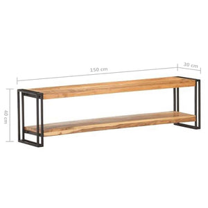 Έπιπλο Τηλεόρασης 150 x 30 x 40 εκ. από Μασίφ Ξύλο Ακακίας