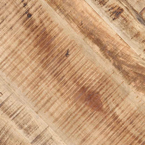 Τραπεζάκι Σαλονιού Ø68 x 43 εκ. από Ακατέργαστο Ξύλο Μάνγκο