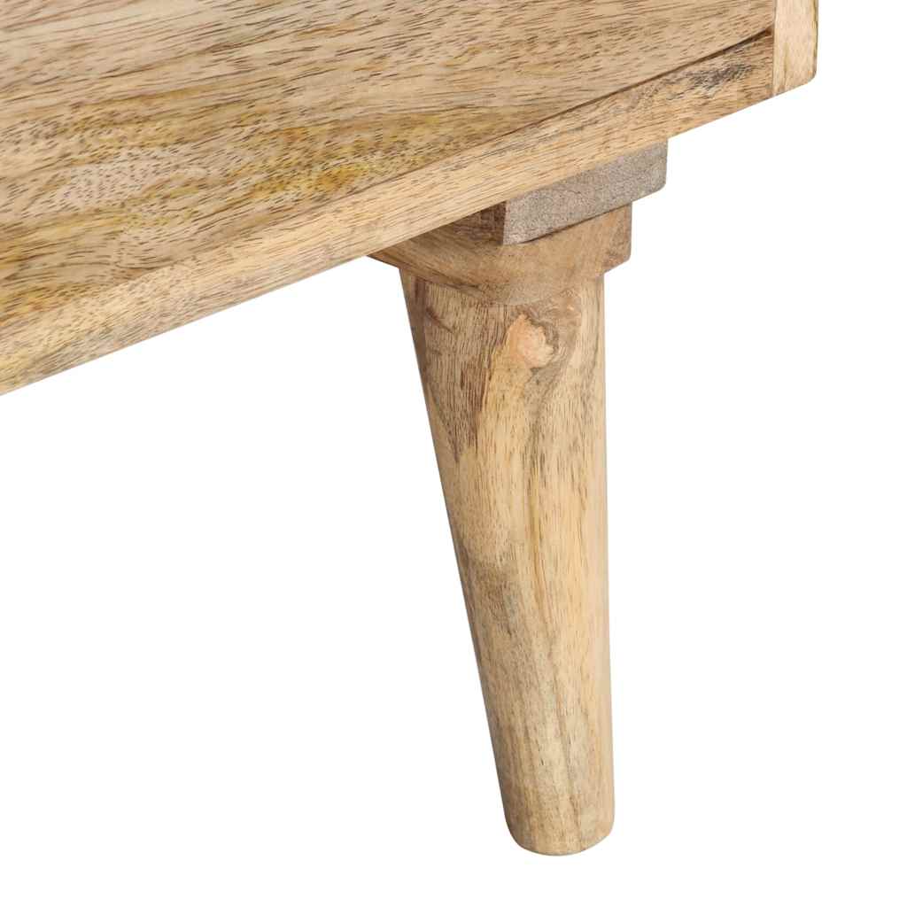 Έπιπλο Τηλεόρασης 140 x 30 x 50 εκ. από Μασίφ Ξύλο Μάνγκο