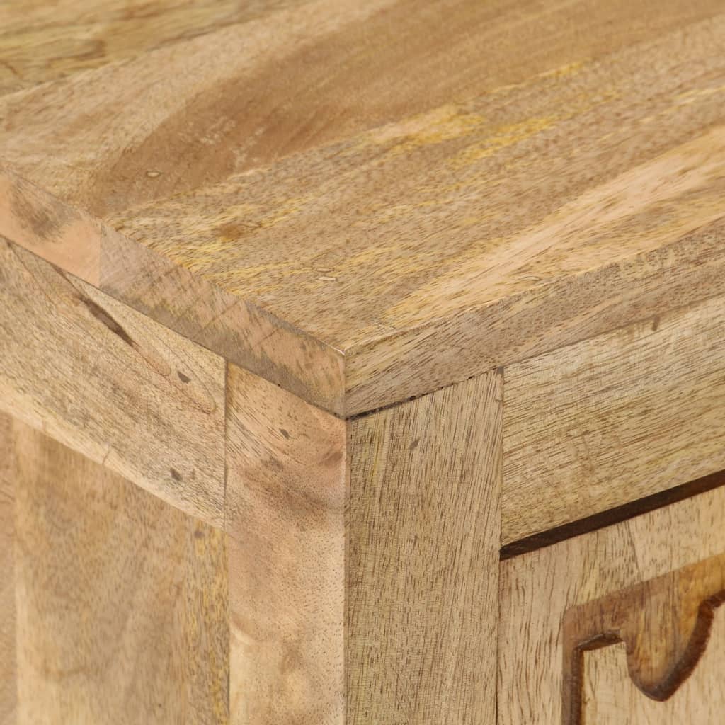 Κομοδίνο 40 x 30 x 50 εκ. από Μασίφ Ξύλο Μάνγκο