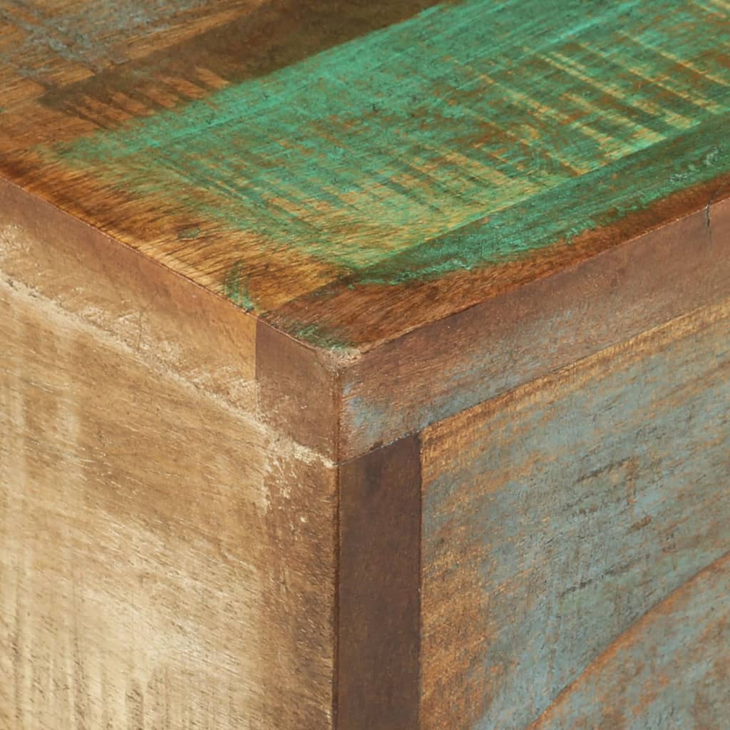 Τραπεζάκι Βοηθητικό 30 x 30 x 33 εκ. Μασίφ Ανακυκλωμένο Ξύλο - Pakobazaar