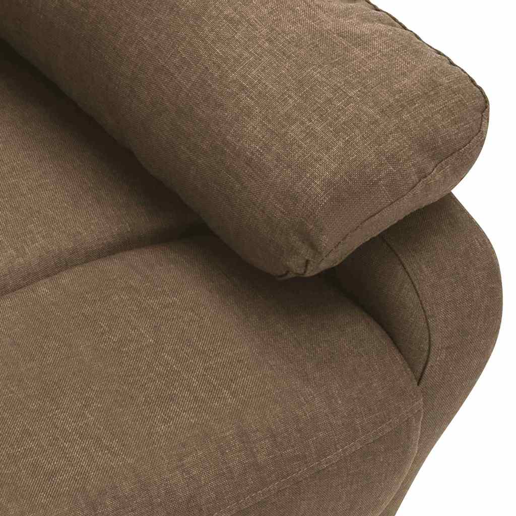 Καναπές Διθέσιος Ανακλινόμενος Taupe Υφασμάτινος