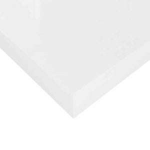 Ράφι Τοίχου Γυαλιστερό Άσπρο 40x23,5x3,8 εκ. MDF