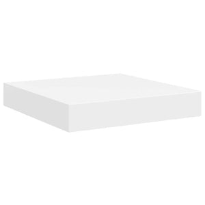 Ράφια Τοίχου 2 τεμ. Άσπρα 23x23,5x3,8 εκ. MDF
