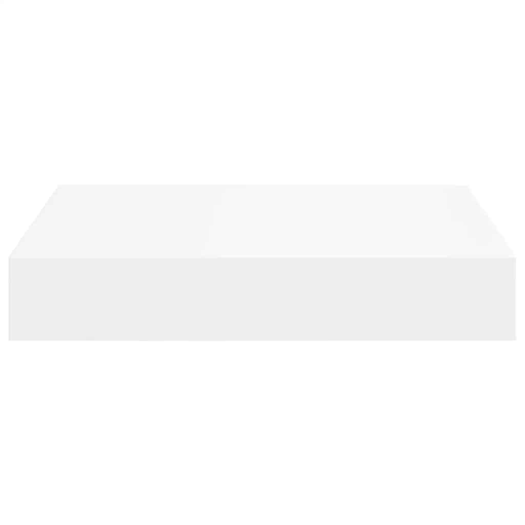 Ράφια Τοίχου 2 τεμ. Άσπρα 23x23,5x3,8 εκ. MDF