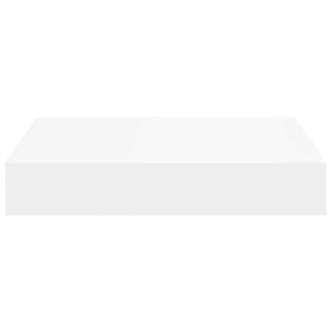 Ράφια Τοίχου 2 τεμ. Άσπρα 23x23,5x3,8 εκ. MDF