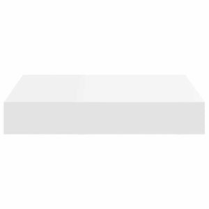 Ράφια Τοίχου 2 τεμ. Άσπρα 23x23,5x3,8 εκ. MDF