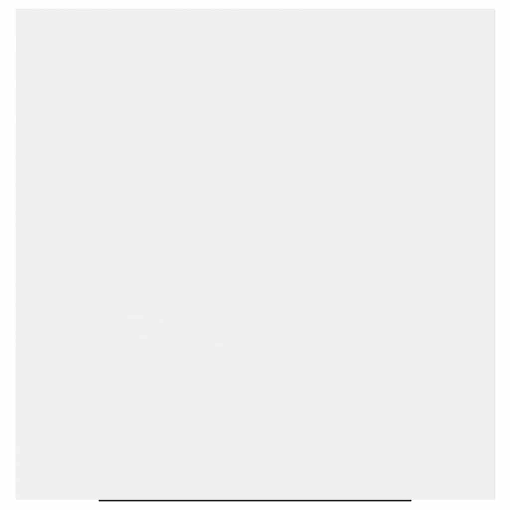 Ράφια Τοίχου 2 τεμ. Άσπρα 23x23,5x3,8 εκ. MDF