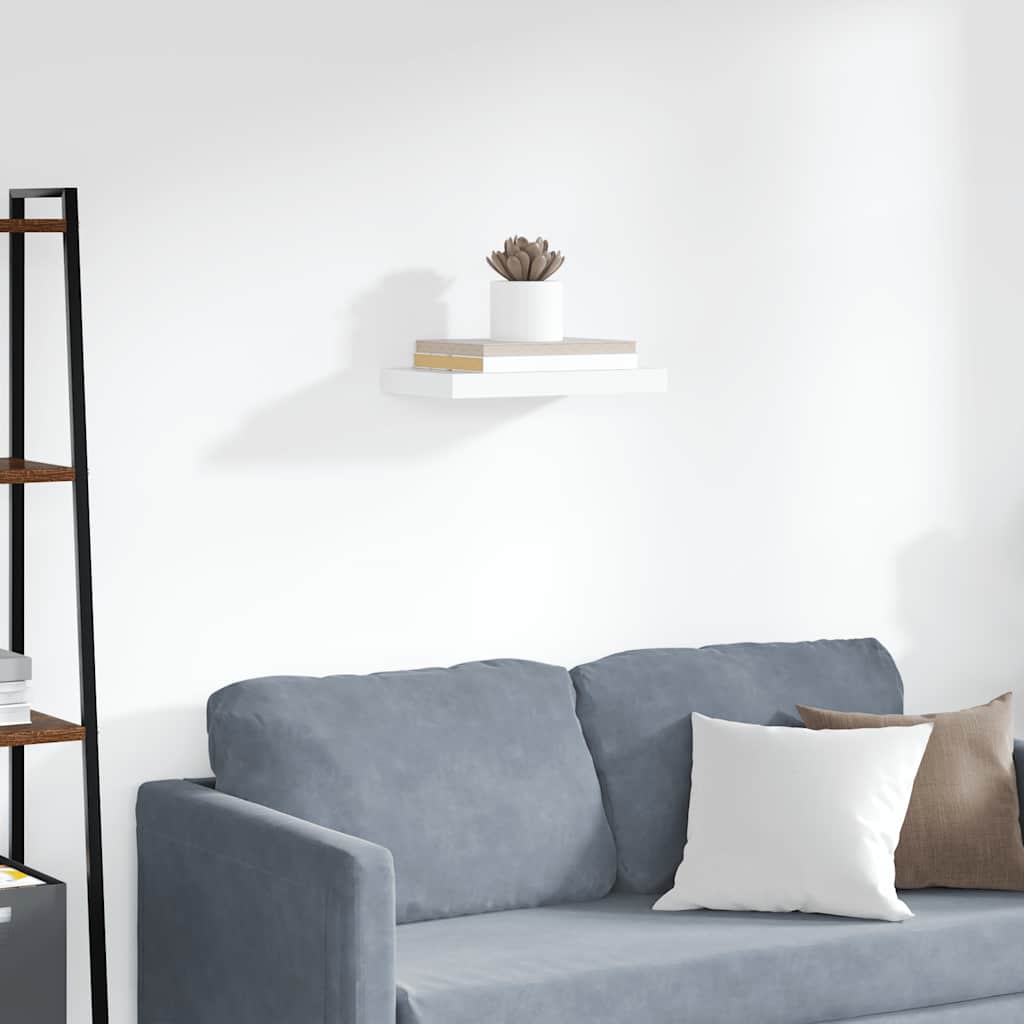Ράφι Τοίχου Άσπρο 40x23,5x3,8 εκ. MDF