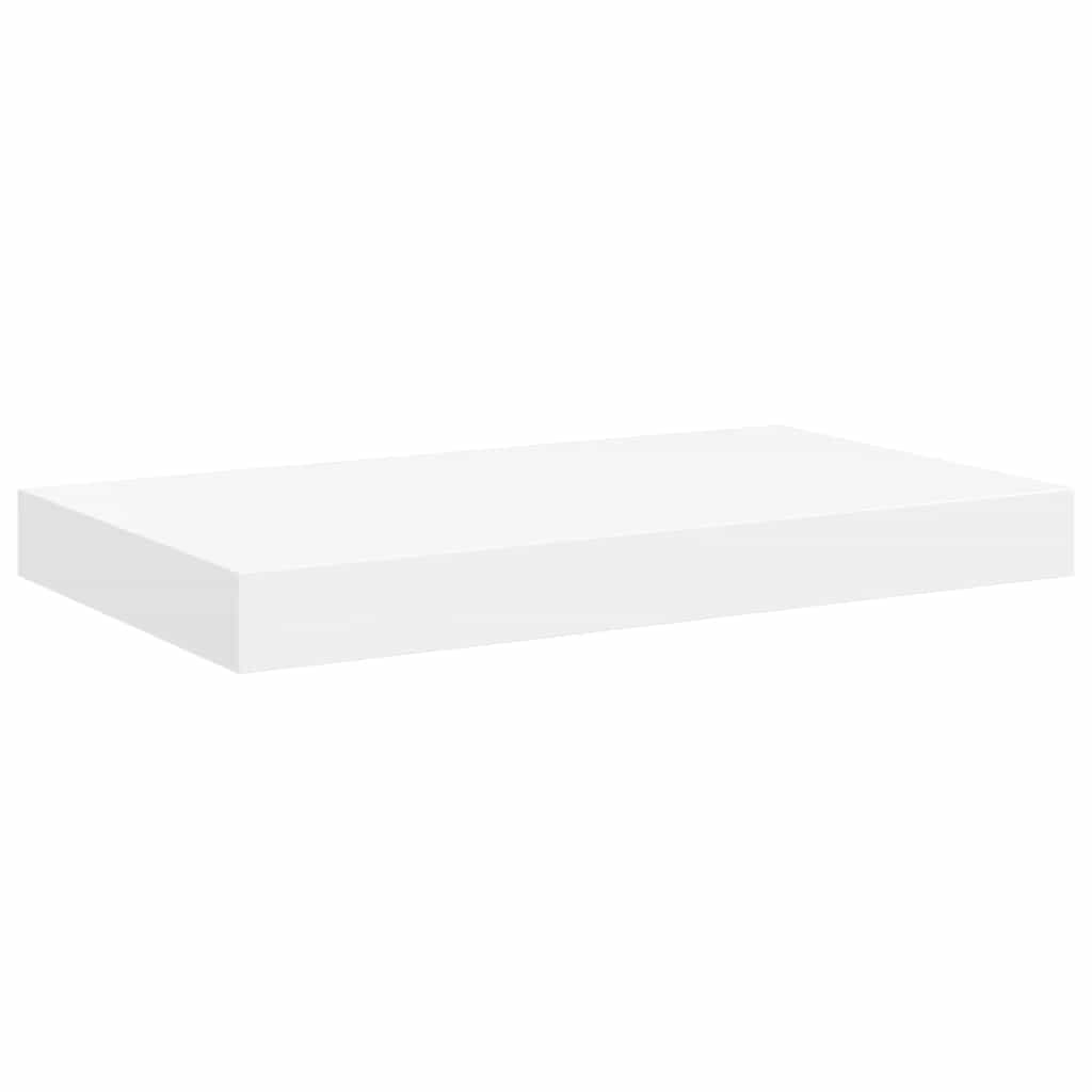Ράφια Τοίχου 4 τεμ. Άσπρα 40x23x3,8 εκ. MDF