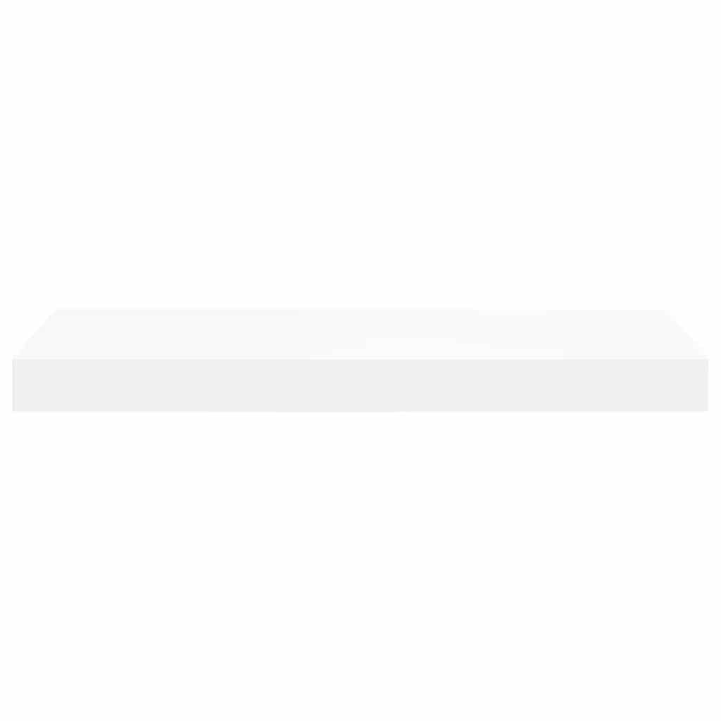 Ράφια Τοίχου 4 τεμ. Λευκά 50 x 23 x 3,8 εκ. MDF