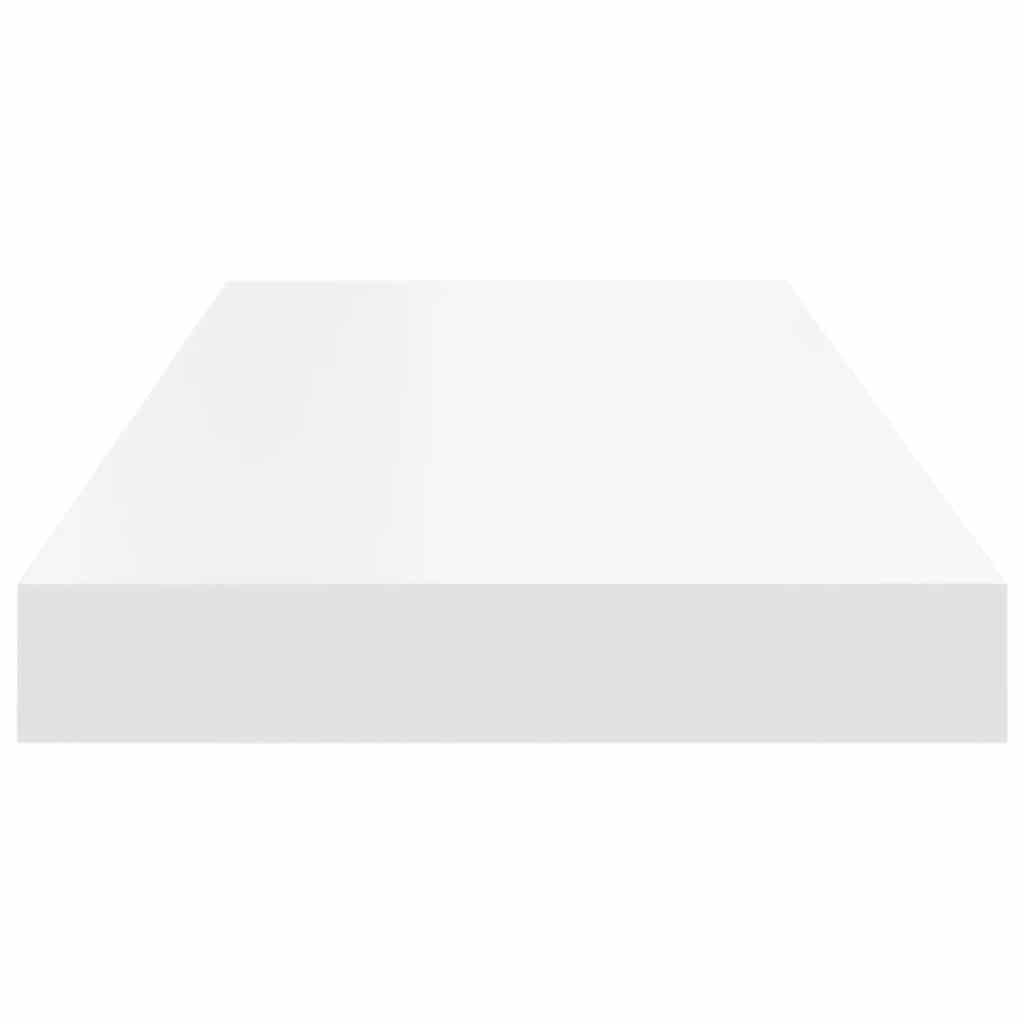 Ράφι Τοίχου Άσπρο 60x23,5x3,8 εκ. MDF