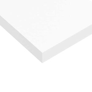 Ράφια Τοίχου 2 τεμ. Άσπρα 80x23,5x3,8 εκ. MDF