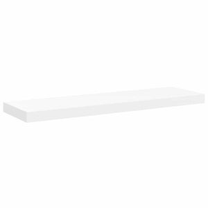 Ράφια Τοίχου 4 τεμ. Άσπρα 80x23,5x3,8 εκ. MDF