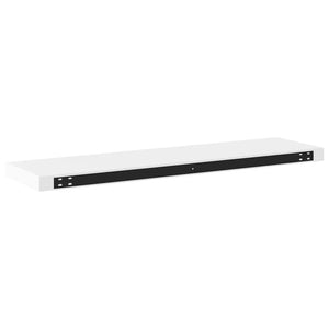 Ράφι Τοίχου Άσπρο 90x23,5x3,8 εκ. MDF