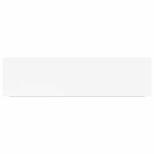Ράφια Τοίχου 2 τεμ. Άσπρα 90x23,5x3,8 εκ. MDF - Pakobazaar