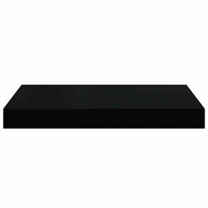 Ράφι Τοίχου Μαύρο 40x23,5x3,8 εκ. MDF