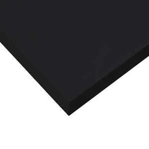 Ράφια Τοίχου 2 τεμ. Μαύρα 50x23,5x3,8 εκ. MDF