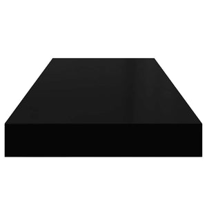 Ράφι Τοίχου Μαύρο 60 x 23,5 x 3,8 εκ. MDF
