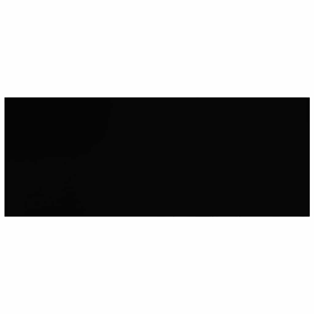 Ράφι Τοίχου Μαύρο 60 x 23,5 x 3,8 εκ. MDF