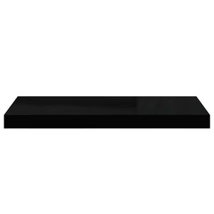 Ράφια Τοίχου 4 τεμ. Μαύρα 60x23,5x3,8 εκ. MDF