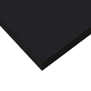 Ράφια Τοίχου 2 τεμ. Μαύρα 120x23,5x3,8 εκ. MDF - Pakobazaar