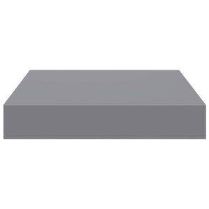 Ράφι Τοίχου Γκρι 23x23,5x3,8 εκ. από MDF