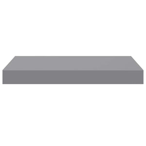 Ράφι Τοίχου Γκρι 40x23,5x3,8 εκ. MDF