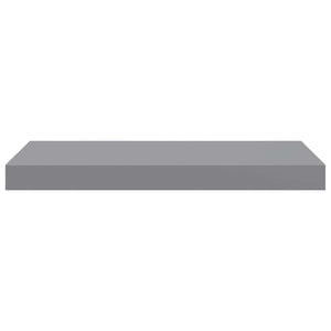 Ράφι Τοίχου Γκρι 50x23,5x3,8 εκ. MDF