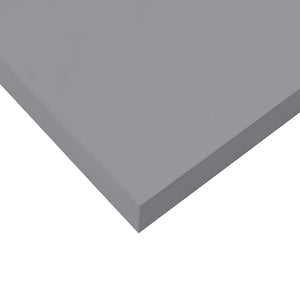 Ράφι Τοίχου Γκρι 60x23,5x3,8 εκ. MDF