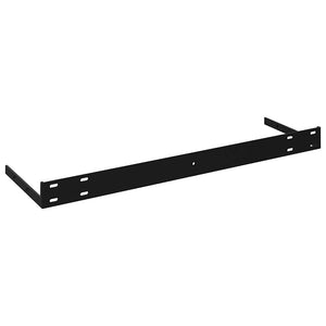 Ράφι Τοίχου Γκρι 90x23,5x3,8 εκ. MDF