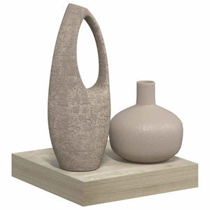 Ράφι Τοίχου Χρώμα Δρυός 23x23,5x3,8 εκ. MDF