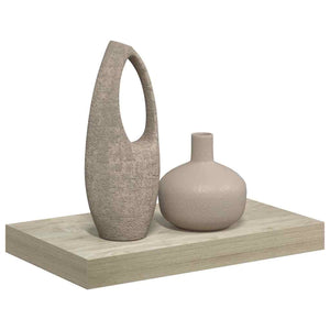 Ράφι Τοίχου Χρώμα Δρυός 40x23,5x3,8 εκ. MDF