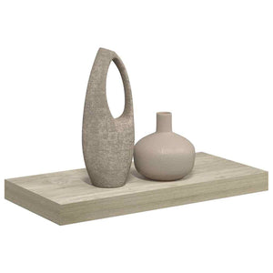 Ράφι Τοίχου Χρώμα Δρυός 50x23,5x3,8 εκ. MDF
